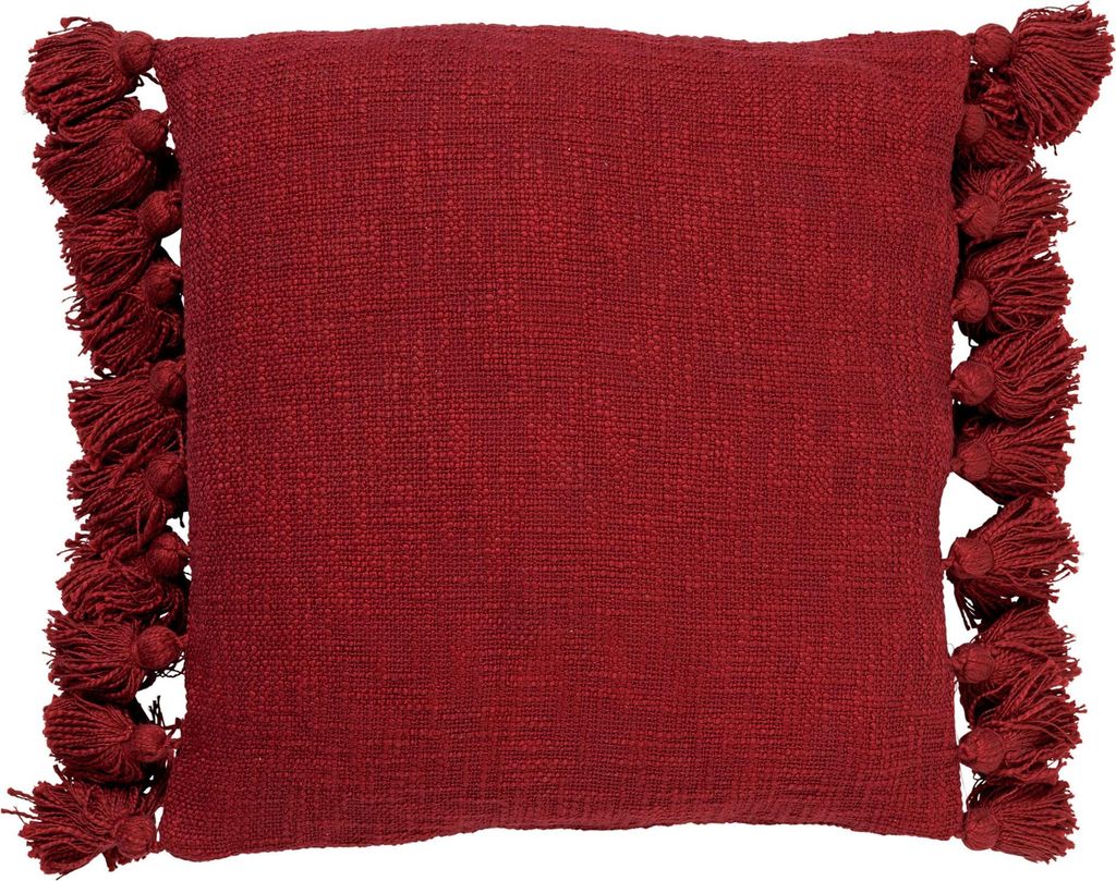 Dutch Decor Dekokissen Ruby 45x45 cm Rot Produktbild 