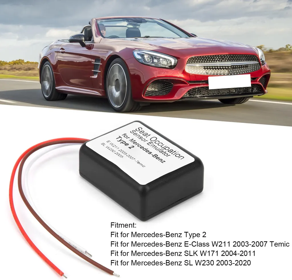 Solution Voyant SRS Benz W211 - Émulateur de siège passager Type 2 E - 5
