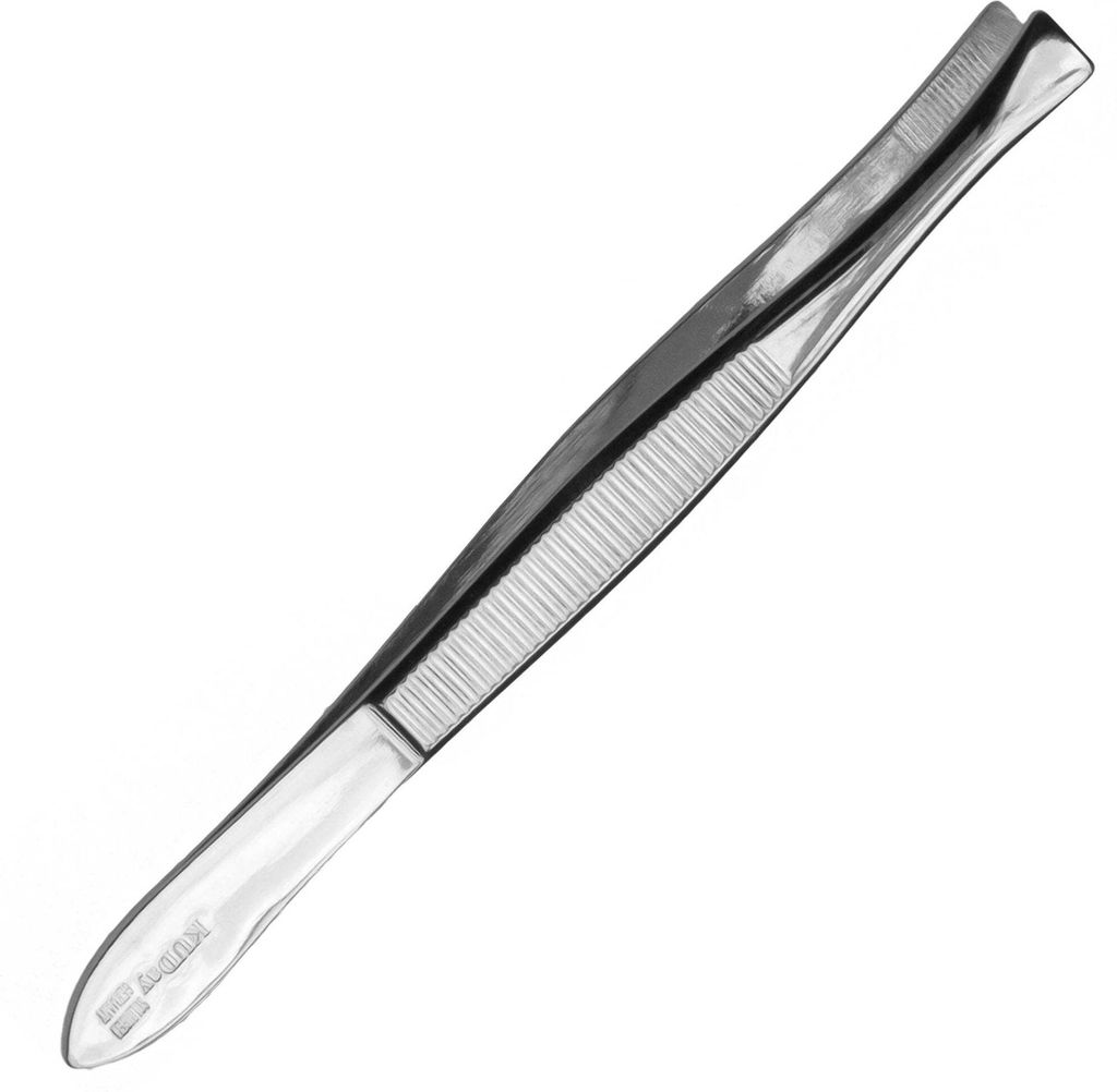 Feine Pinzette zum Augenbrauen zupfen Zupfpinzette Qualität aus Solingen