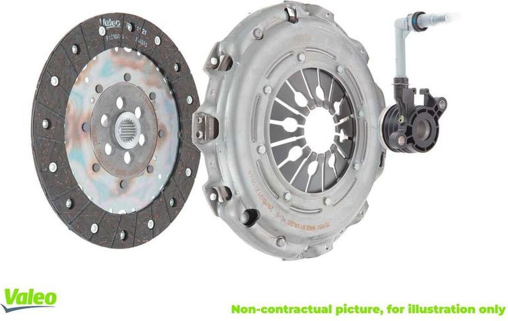 VALEO Kupplungssatz Kupplung für OPEL ZAFIRA B (A05) 834481