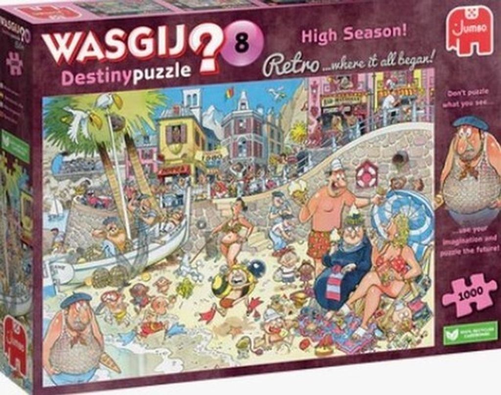 Wasgij 1110100329, 1000 szt., Humor, 12 lat(a) Zdjęcie produktu 