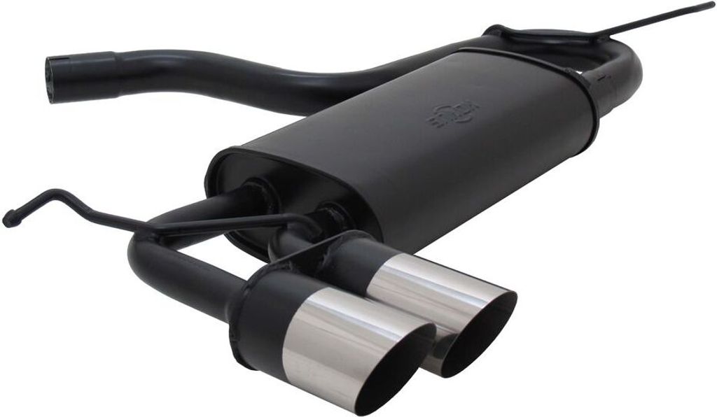 Novus Sportendschalldämpfer für Audi A3 (8P) 2 x 76mm MS-Design