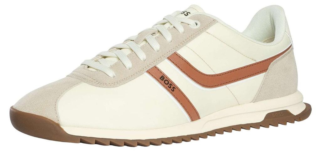 BOSS Zayn Low Sneaker, Beige 45 EU