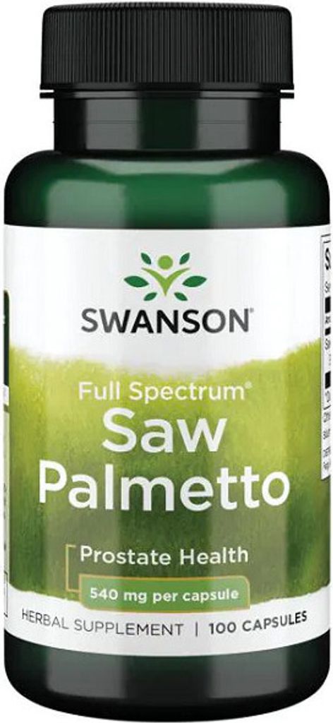 Sägepalme 540 mg 100 Kapseln Swanson Health Products Produktbild 