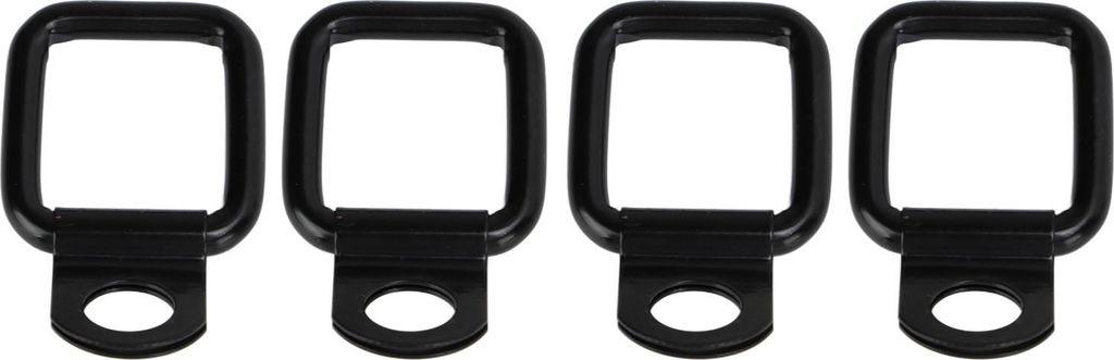 Deckschienen, Klampen, T-Nutensteine, Bett, Metallgewinde, Verankerungsringe für LKW-Pickup