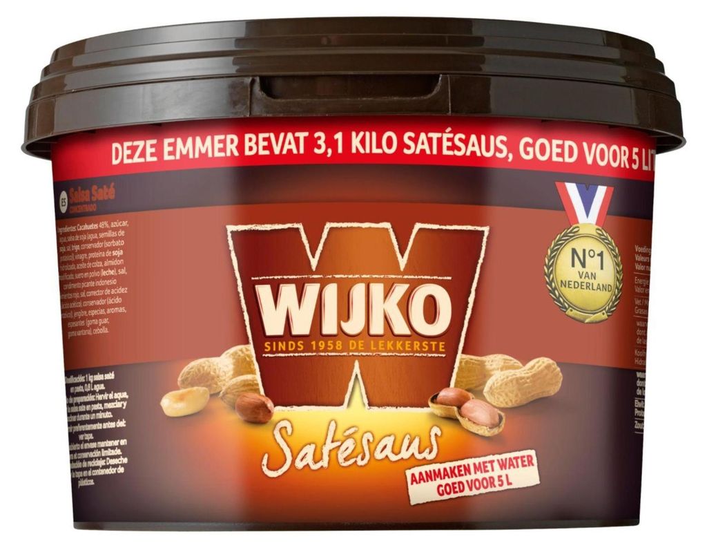 Wijko-Satay-Sauce-Nudeln (3,1 kg) Produktbild 