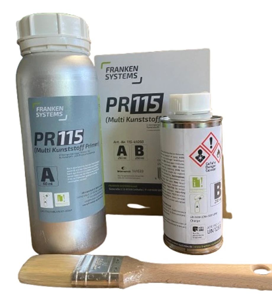 Primer Kunststoff Primer PR115 Franken Systems mit Pinsel Produktbild 