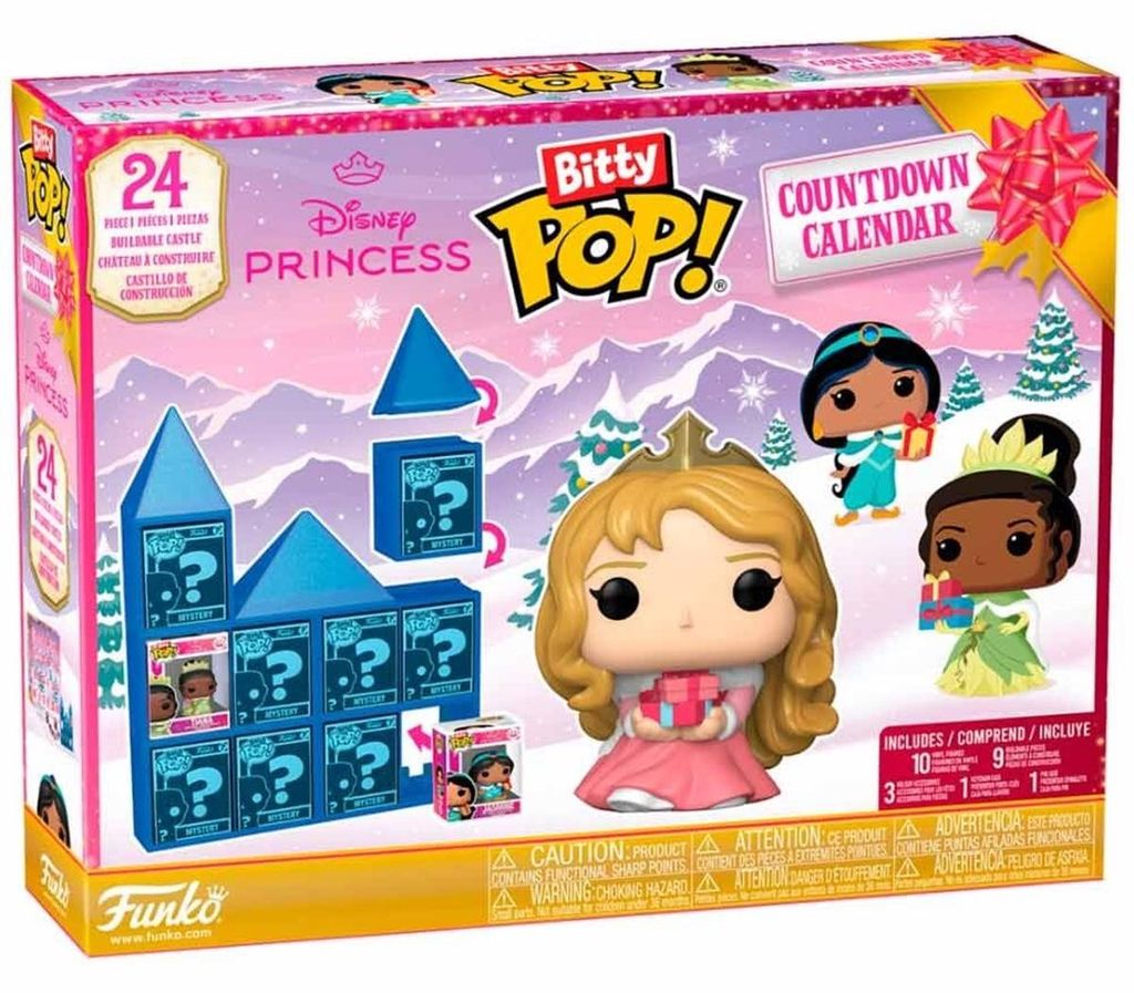 Funko Pop! Bitty Pop Kalendarz Adwentowy Księżniczki Disney Immagine del prodotto 