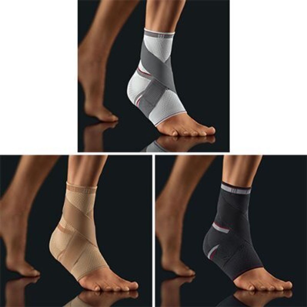 Sprunggelenkbandage Bort select TaloStabil Plus silber>>>>Gr. M rechts