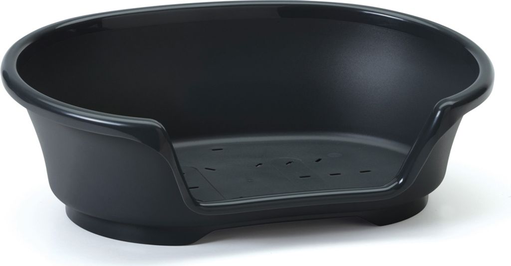 NOBBY Kunststoff Bett "Cosy-Air", schwarz, 78 cm