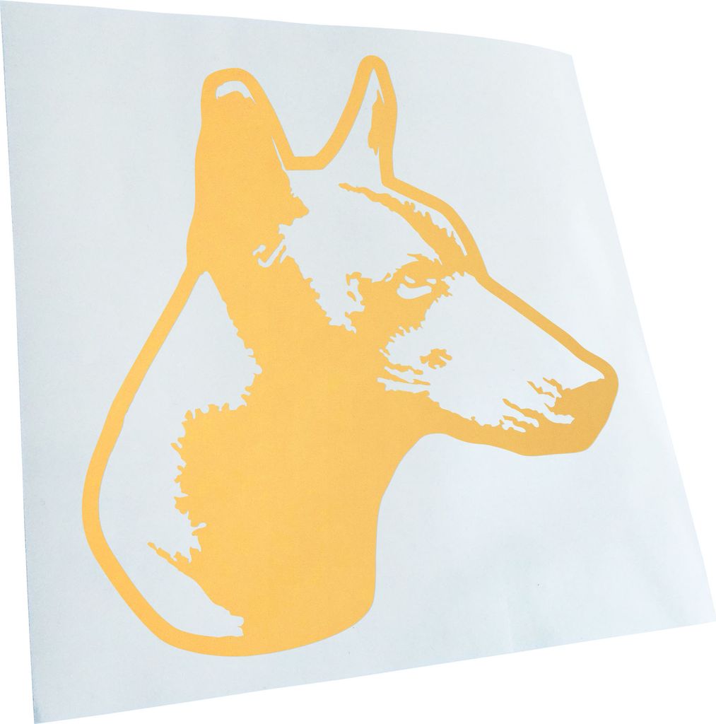 Kiwistar - Autoaufkleber - Xoloitzcuintli Hund - Creme - 30x27cm - Aufkleber für Auto, Laptop, Fahrrad, LKW, Motorrad Mehrfarbig JDM Decal Racing