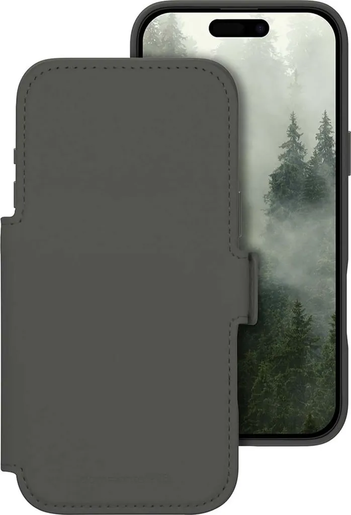 Housse Portefeuille Cuir iPhone 17 Pro Max MagSafe Lynge ICON