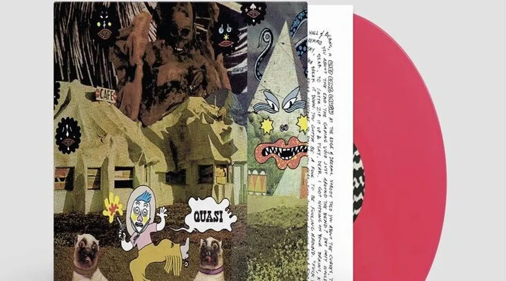 Quasi Breaking The Balls Of History Pink Vinyl LP Neuf Edition Limitée