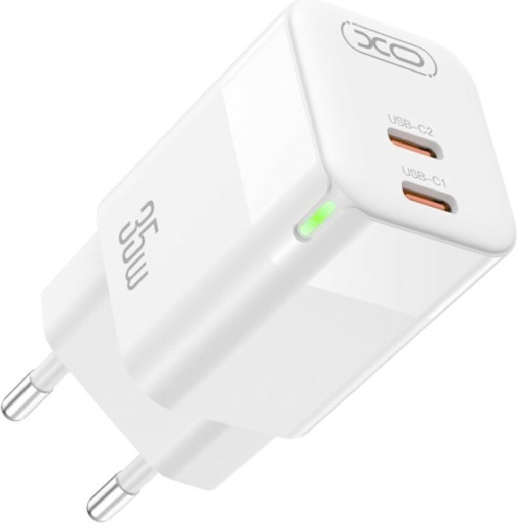 Ladegerät Datenkabel mit 2 USB-C Anschlüssen 35W Produktbild 