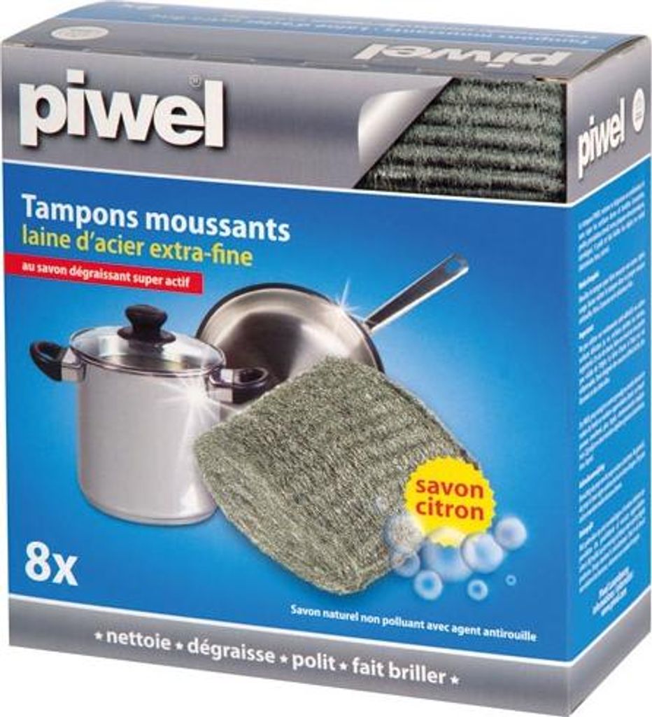 Stahldraht-Tampons mit Seifen X8 - Tampel