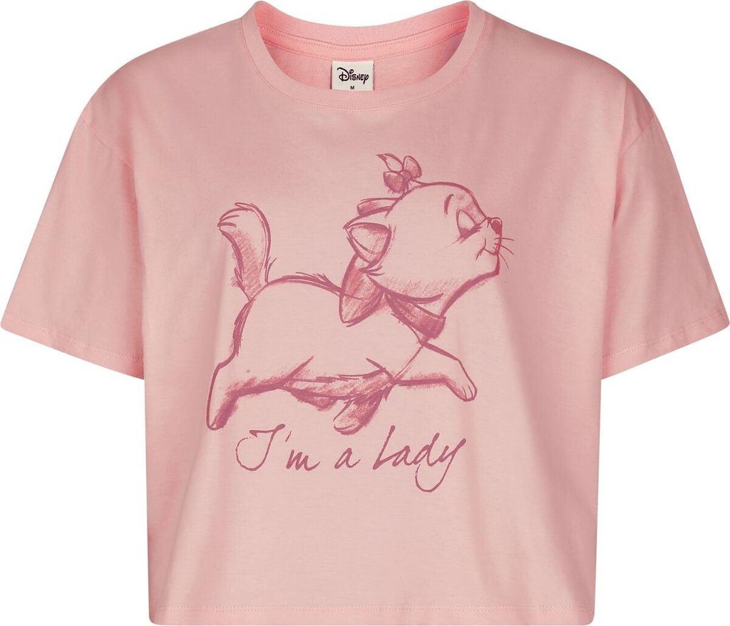 Aristocats Oversize T-Shirt Damen Marie - I'm A Lady pink XL