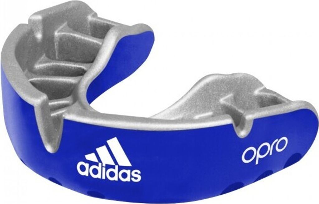 adidas Mundschutz OPRO Gen4 Gold-Edition blau Senior