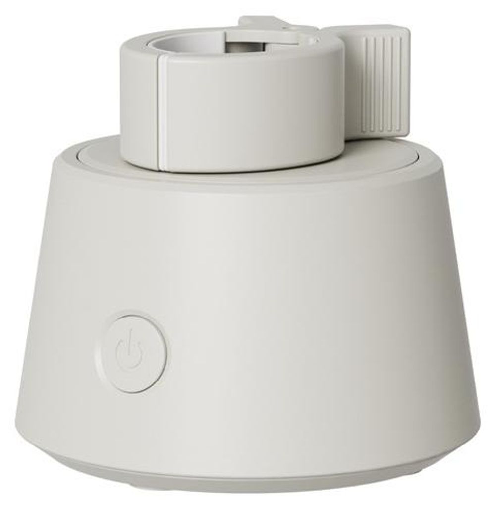Universeller Ventilator Halter Standfuß USB-C 2 Stufen Rotation, Mini Fan Dock stabil für Büro Schlafzimmer Reisen