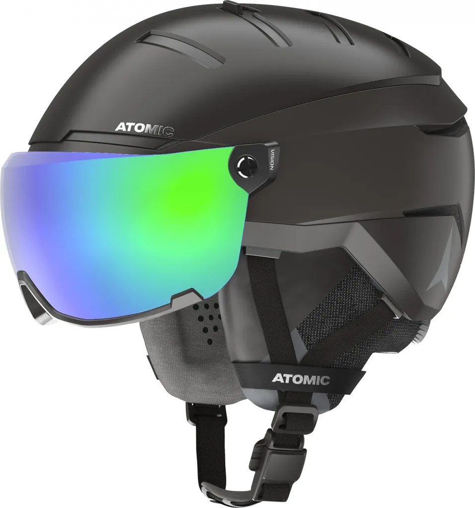 Casque Ski Visière Atomic Savor GT Noir : Confort et Vision All-Mountain