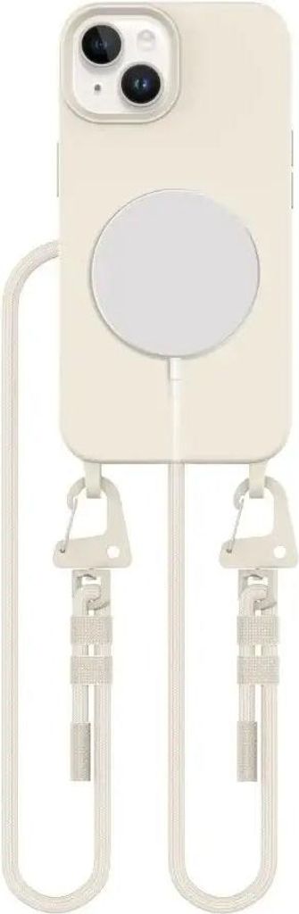 Tech-Protect MagNecklace MagSafe Hülle für iPhone 14 - Beige