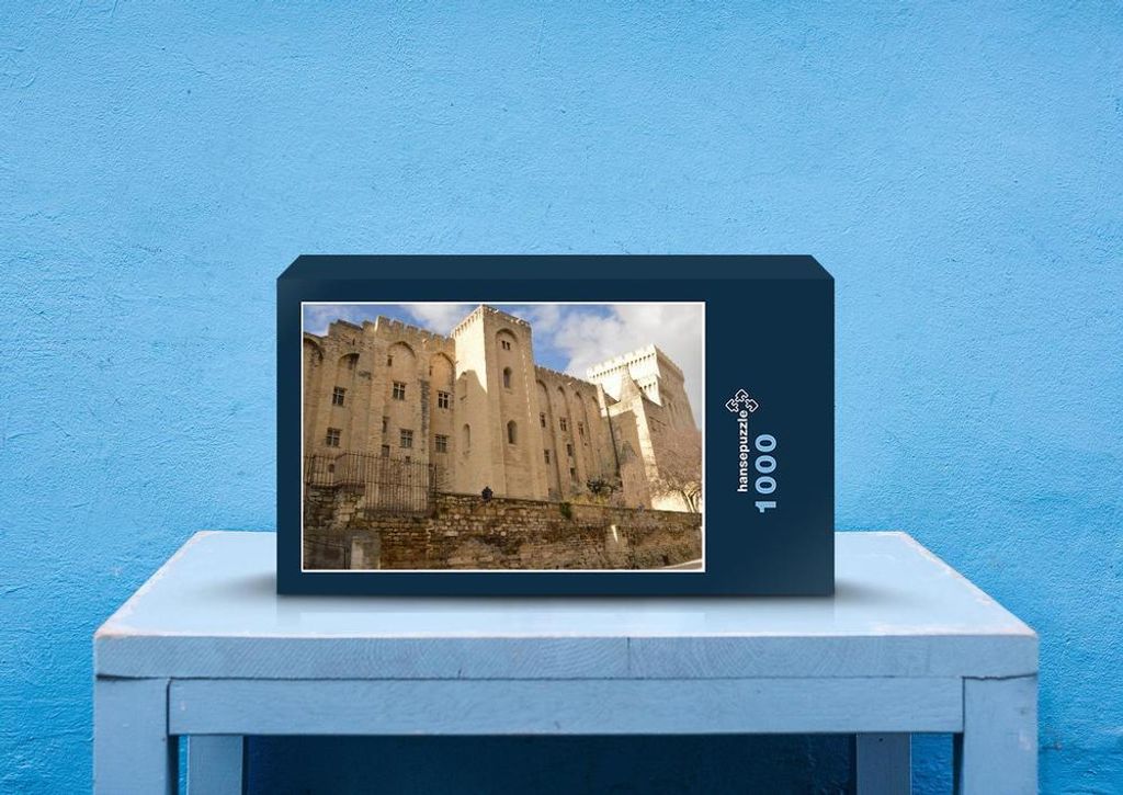 hansepuzzle 51496 - Avignon Puzzle, 1000 Teile, Reisen, 60,0 x 46,0cm mit hochwertiger Aufbewahrung, Kartonbox und wiederverschließbarem Beutel