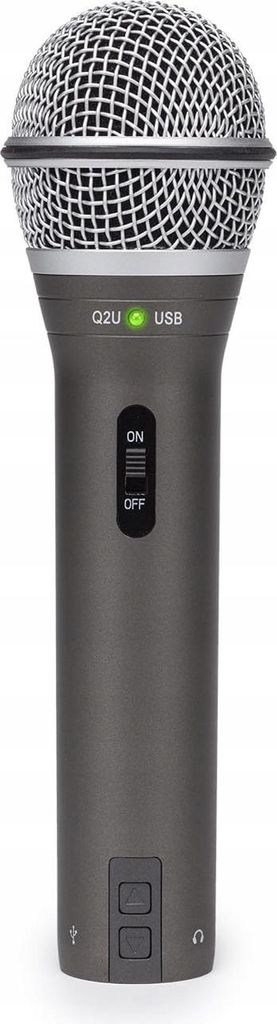 Samson Q2U, Mikrofon k počítači, 50 - 15000 Hz, 16 bit, 48 Obrázek produktu 