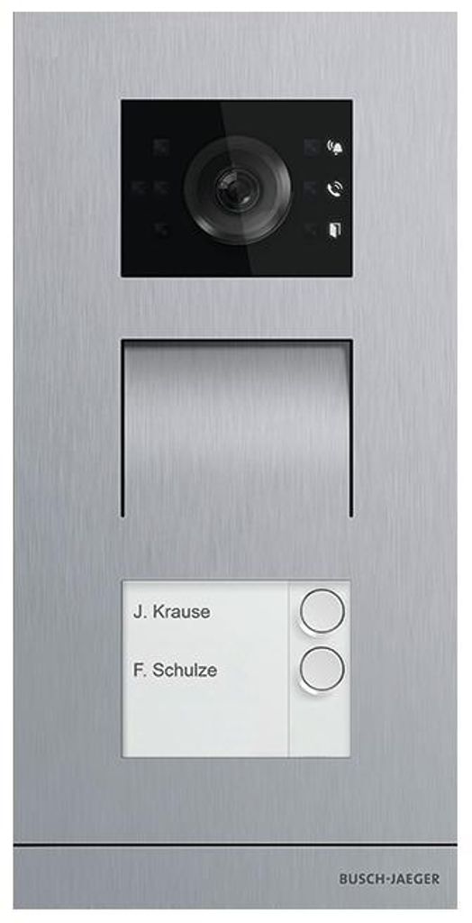 Busch Jaeger Außenstation H81381 P2 S 03 Videosystem Türsprechanlage Edelstahl