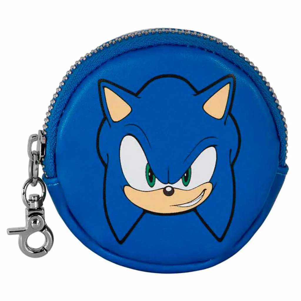 Portafoglio Sonic Hedgehog Urban - Wallet Street Style con Zip - 2