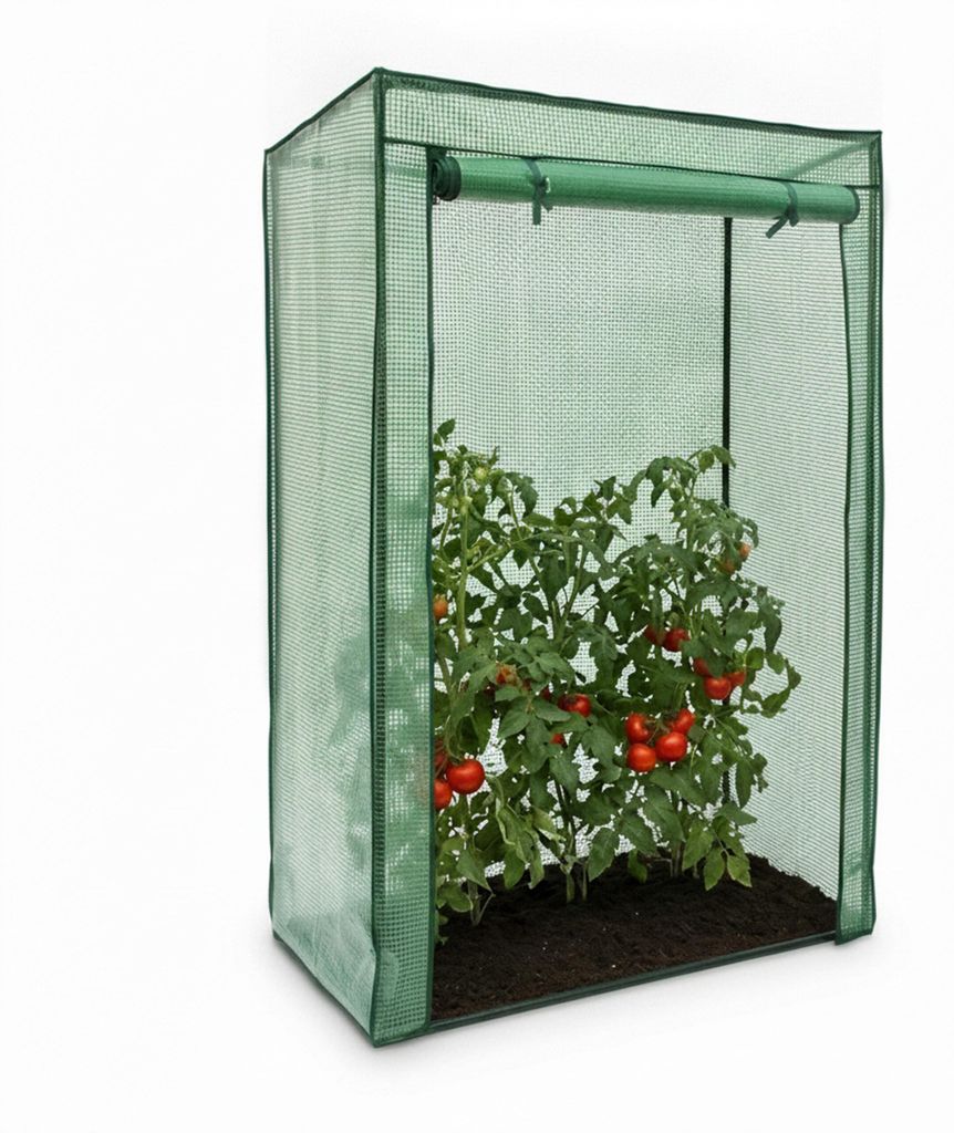 Serre Relaxdays pour tomates 150 x 100 x 50 cm (H x L x P), Image du produit 