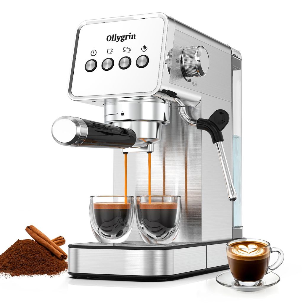 OLLYGRIN 20 Bar Siebträger Espressomaschine, Produktbild 