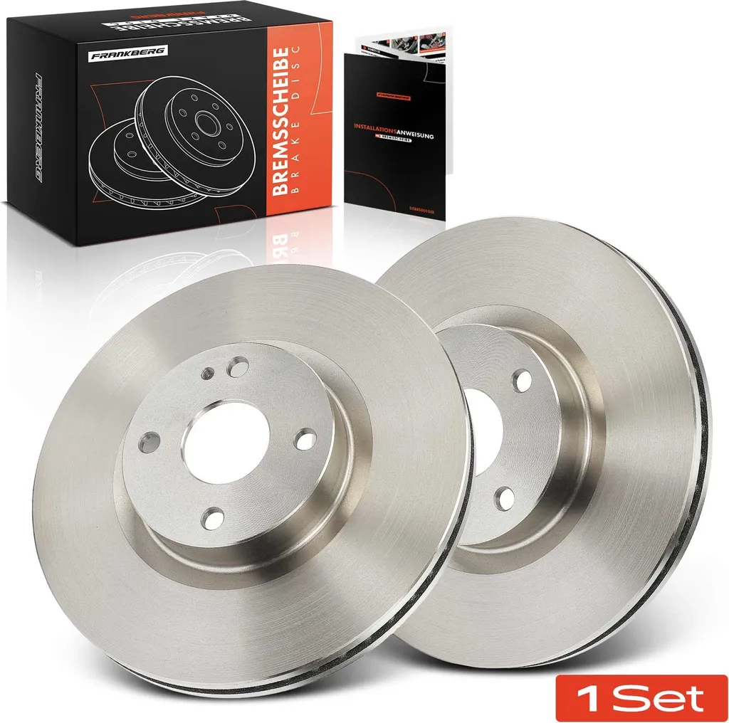 Frankberg 2x Disques de Frein Avant pour Fiat 124 Spider et Mazda MX-5 IV
