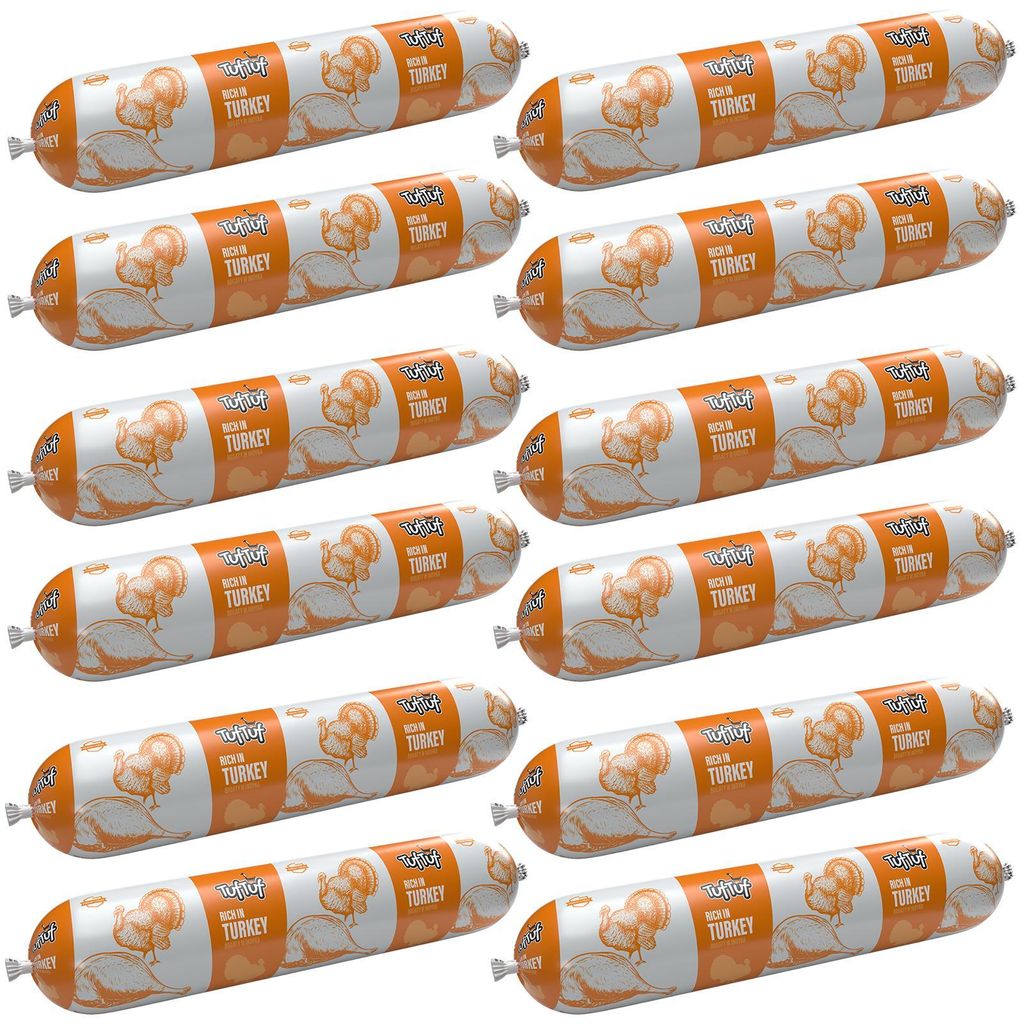 Hundefutter - TRUTHAHN - 10,8kg - Nassfutter - 12x900ml - Barf - Feuchtegehalt 63% - Hunde Nassfutter