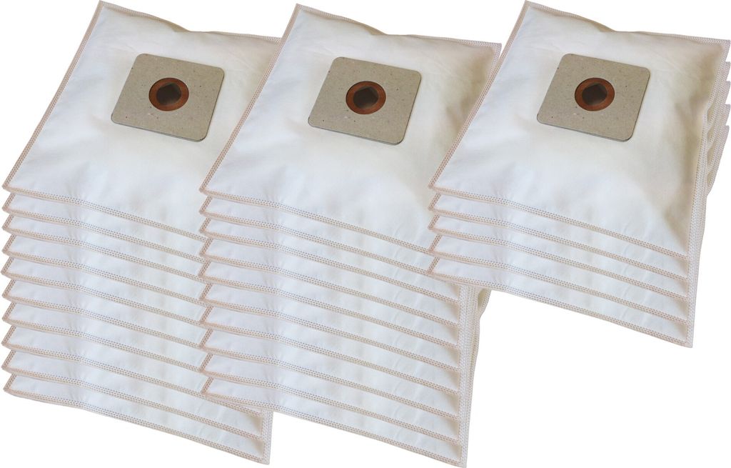 KOMA EC12S - Set mit 25 Stück Staubsaugerbeuteln für ECG VP 3163S Staubsauger