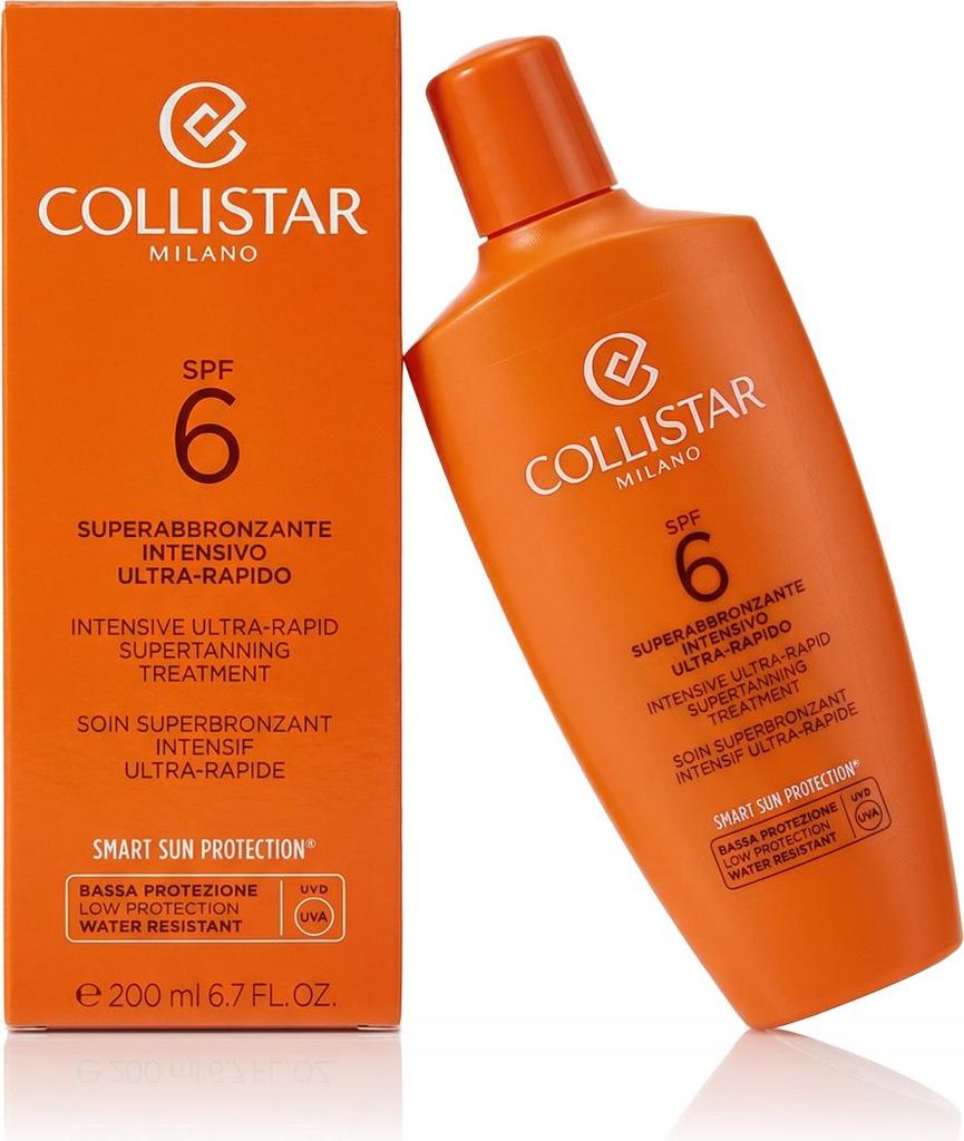 Collistar Superbronceador SPF6 Lotion intensive 200ML Image du produit 