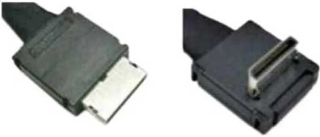 Câble Intel SFF-8611 OCuLink droit vers coudé 530mm pour serveur