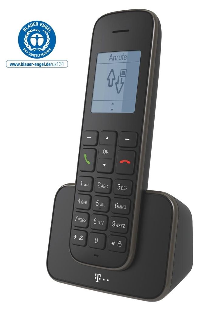 Telekom Sinus 207, Telefon analogowy, Zestaw słuchawkowy Zdjęcie produktu 
