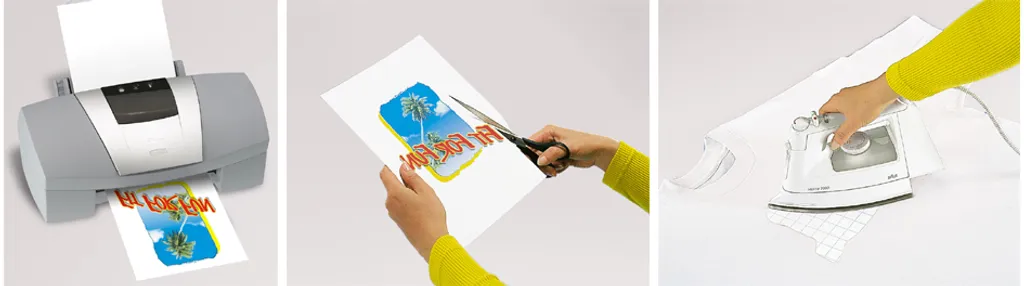 Sigel® IP653 Pellicole di trasferimento InkJet per T-shirt, per tessuti di colore scuro, incl. carta da stiro, 6 pellicole - 2