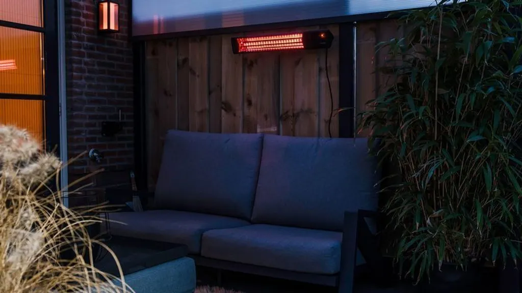 Chauffage Extérieur Triangle Dark Smart 2500W avec Variateur et App - 10