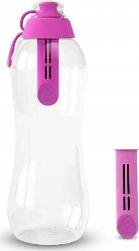 Dafi Borraccia Filtrante 0,7L Rosa + 2 Ricambi | Idratazione Eco-Chic - 7