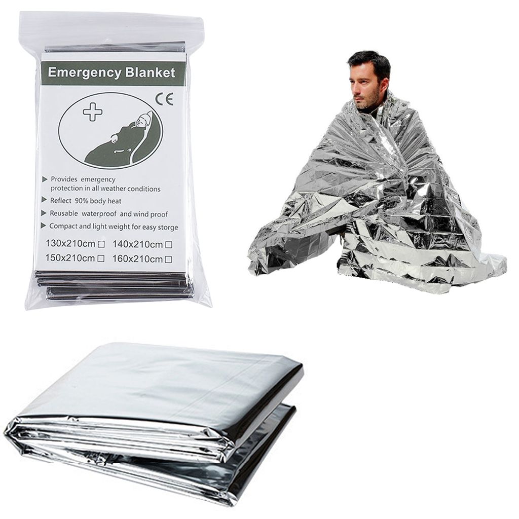 Couverture thermique d'urgence Life Foil Mat 140x210cm Image du produit 