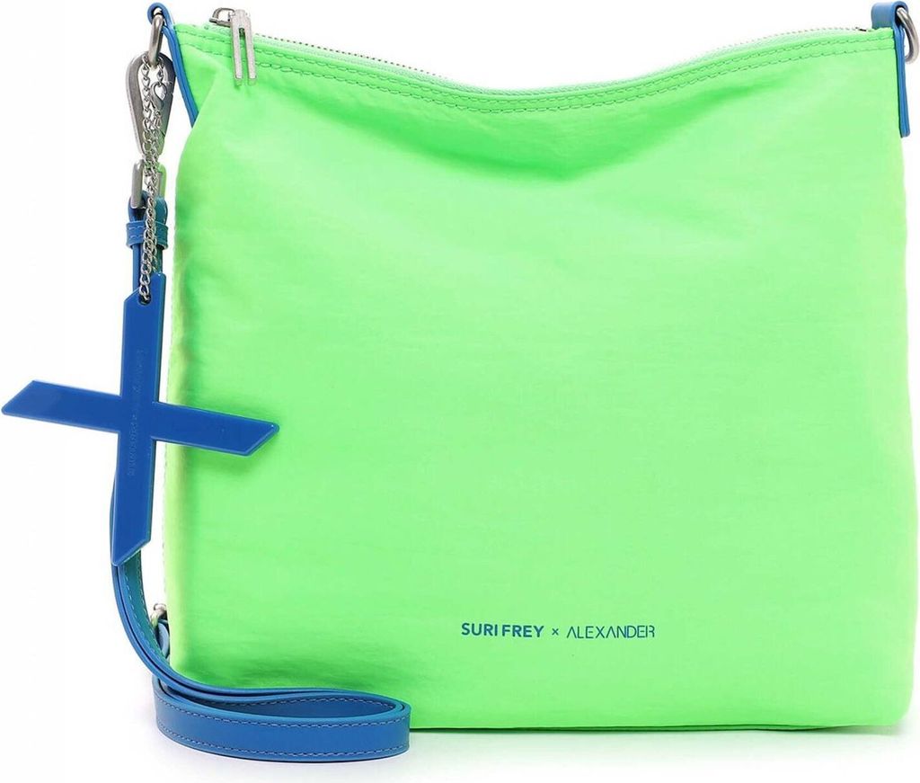 Suri Frey Damen Umhängetasche X ALEXANDER Grün Textil - vegan-