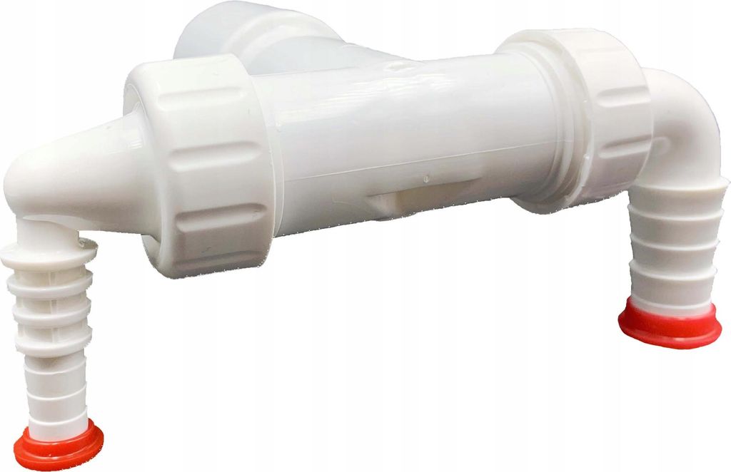 Doppel-Aufputz-Siphon für Waschmaschine und Trockner DN Produktbild 
