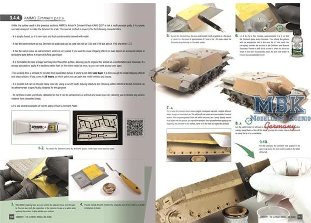 Guide Ultime Zimmerit AMIG6311 : Techniques Avancées pour Maquettes