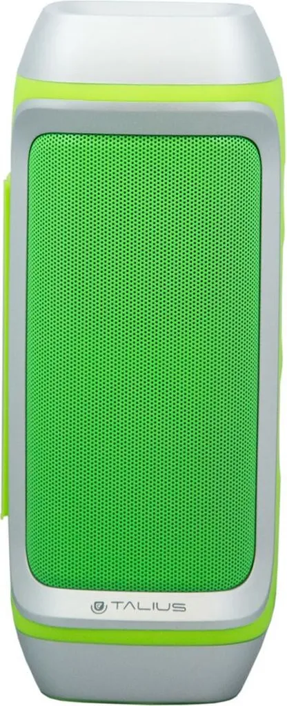 Speaker Bluetooth Talius 28BT Verde con Radio FM e Powerbank 4Ah