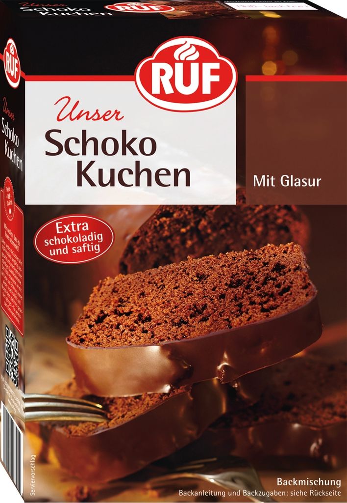 Ruf Schoko Kuchen mit Glasur (475 g) Produktbild 