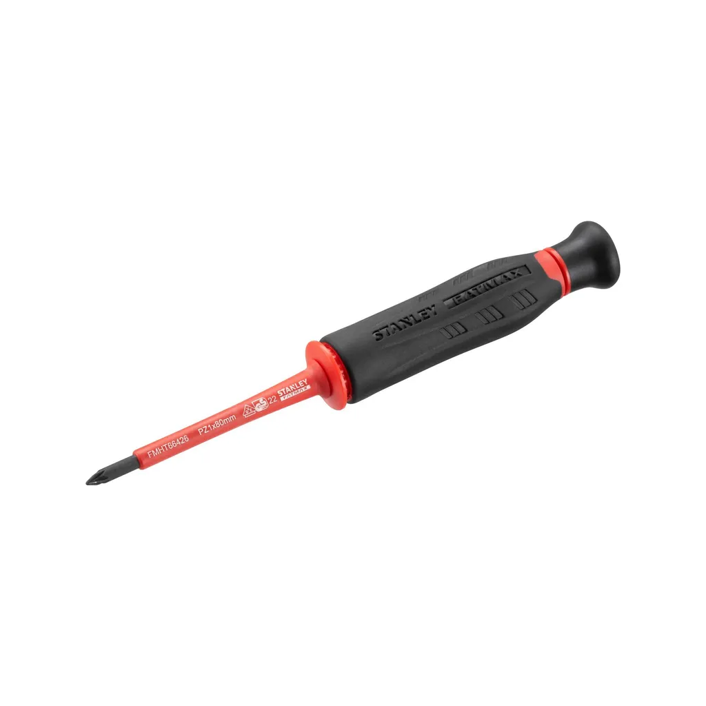 Tournevis Stanley HTS Multi-Bit Isolé 1000V avec Lames Haute Qualité