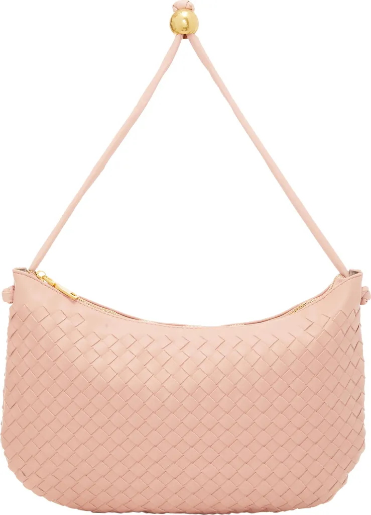 Borsa FELIPA in Vera Pelle Rosa: Qualità Artigianale e Design Italiano