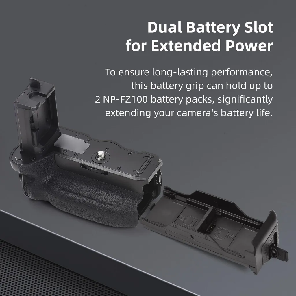 Grip de Tir Vertical Sony VG-C4EM, Idéal pour Portrait et Studio A7M4