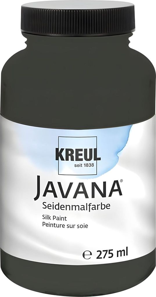 KREUL Javana Seidenmalfarbe Schwarz 275 ml
