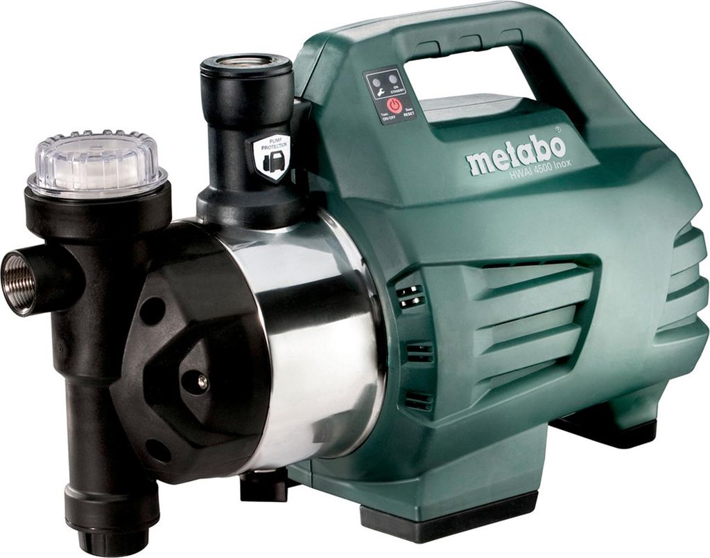 Metabo HWAI 4500 INOX, 1300 W, AC, 4,8 bar, 4500 l/h, IPX5, Obrázok produktu 